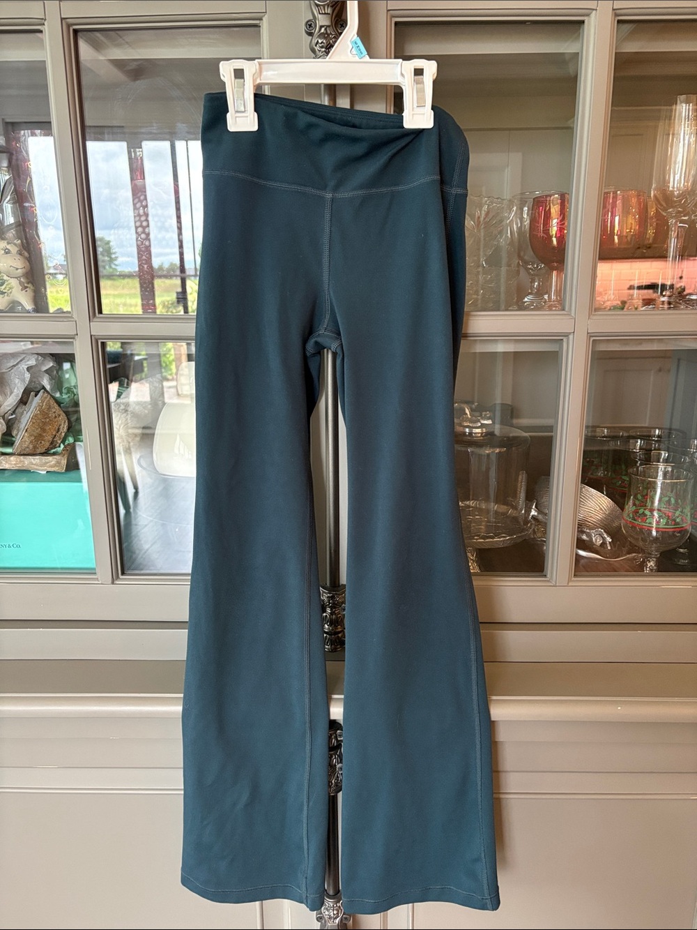 Athleta Girl High Rise Chit Chat Flare leggings Sz 8/10